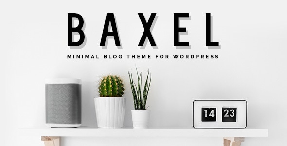 Baxel - Minimal Blog Theme for WordPress Logo