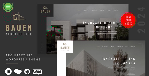 BAUEN - Architecture & Interior Elementor WordPress Theme Logo